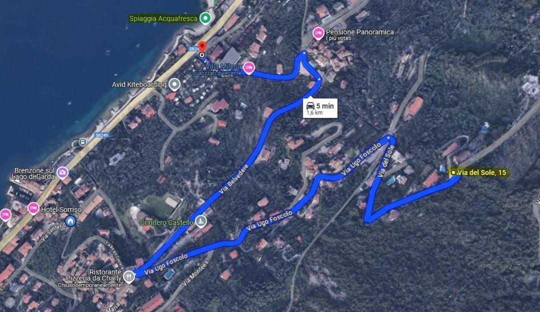 Apartament Sheila House Brenzone sul Garda Zewnętrze zdjęcie